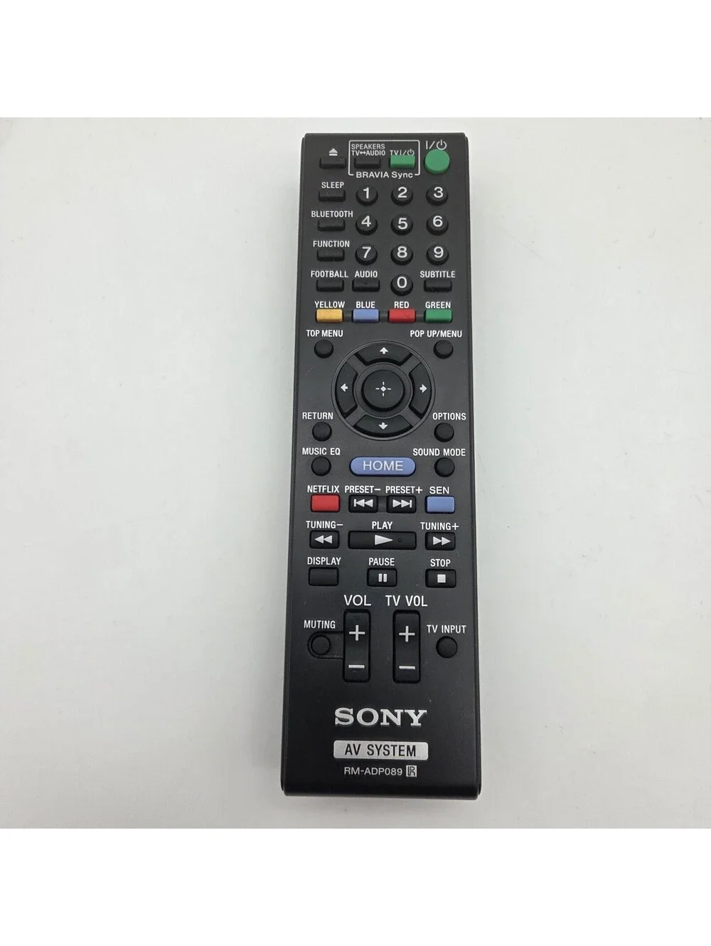 Genuine Sony RM-ADP089 Remote Control For BDV-E2100 BDV-E4100 BDV-E6100 - Tested